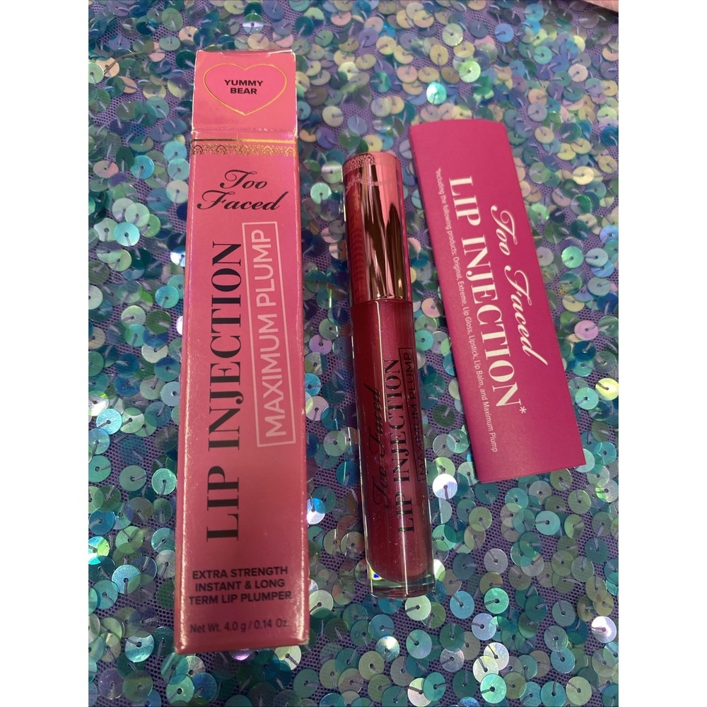 too faced lip injection maximum‎ plump Yummy Bear